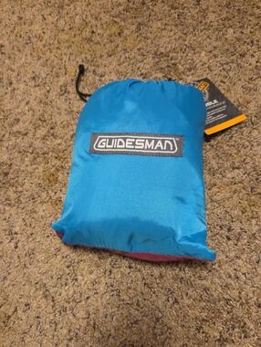 GUIDESMAN Double Nylon Hammock - Blue And Purple